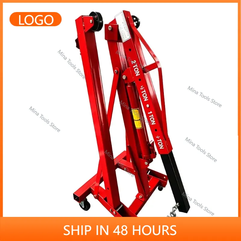 Car Lift - 2 Tonluk Katlanabilir Hidrolik Motor Vinç,