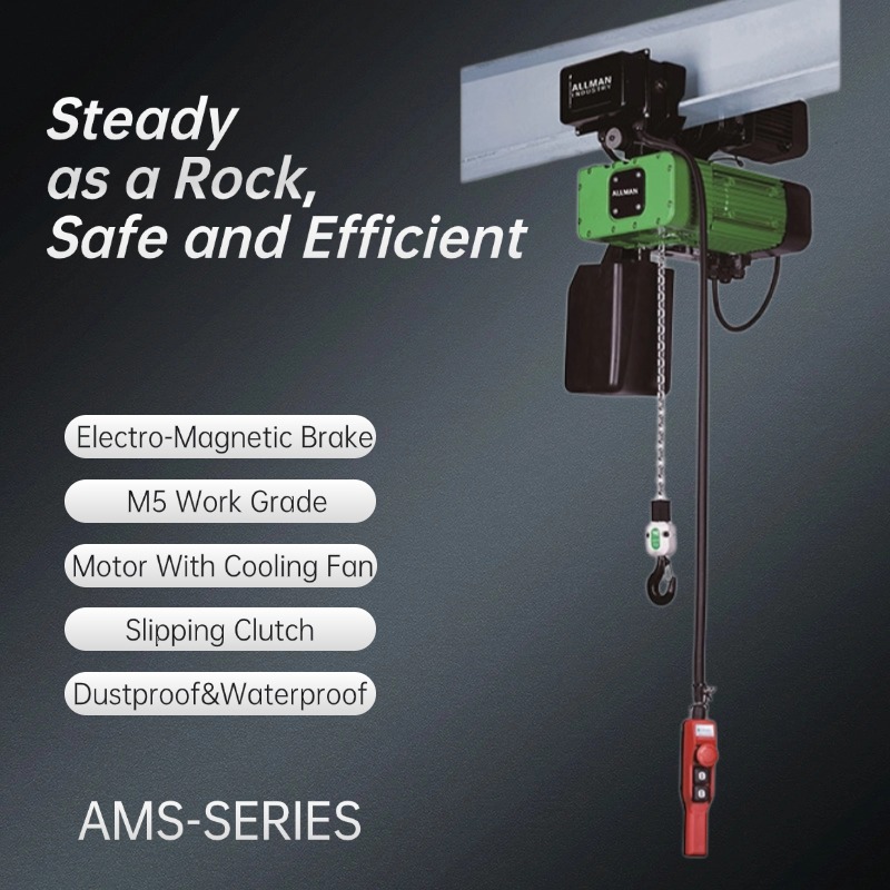 Car Jack - HHBB M5 Çift Hızlı Elektrikli Zincirli