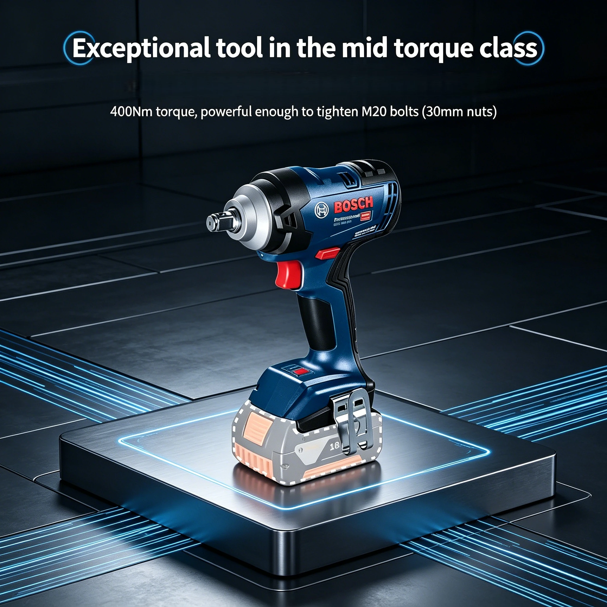 ‌ Bosch GDS 18V-400 18V Fırças - Torque Wrench incelemesi ve fiyatı