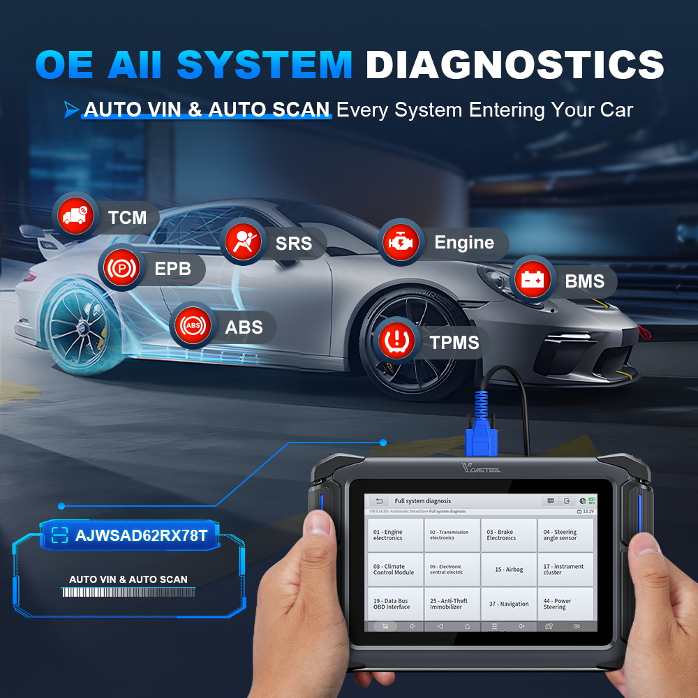 AB Stok VDAIGTOOL VD70 Lite Ev - Car Diagnostic Tool incelemesi ve fiyatı