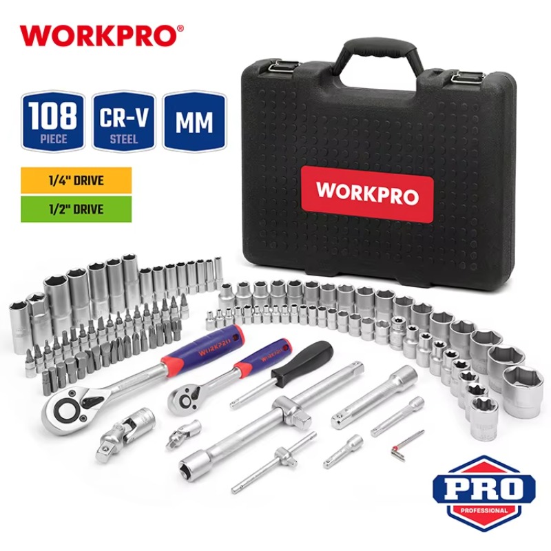 108 Parça Profesyonel Mekanik  - Socket Set incelemesi ve fiyatı