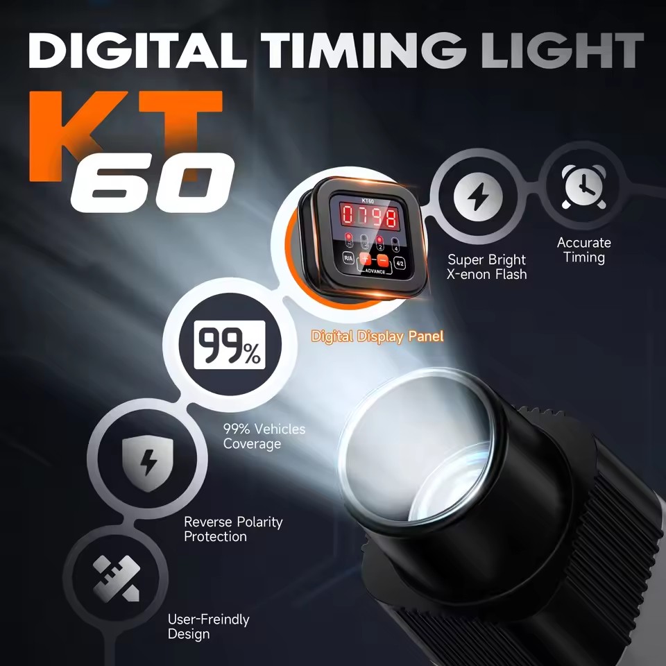 KZYEE KT60 Otomatik Dijital 2  - Timing Light Gun incelemesi ve fiyatı