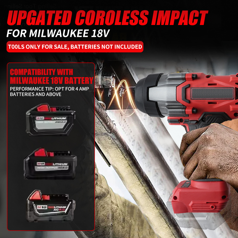 Milwaukee 18V batarya için 1/2 - Torque Wrench incelemesi ve fiyatı